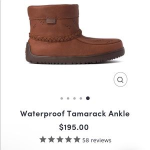 Manitobah Mukluks Waterproof Tamarak Ankle Boot vibram sole size W11 / M9